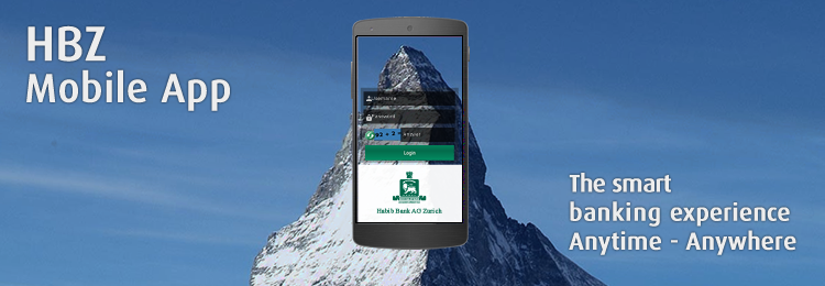 Habib Bank AG Zurich - Mobile App